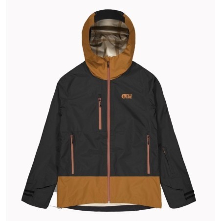 Picture Broader 3L Jacket black chocolate