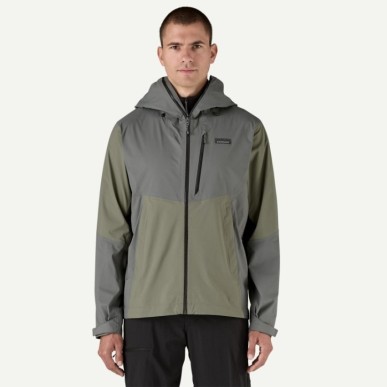 Patagonia Granite Crest Rain Jacket river rock green