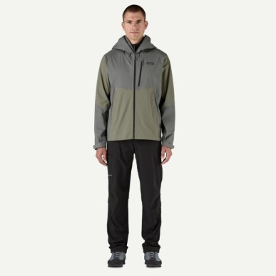 Patagonia Granite Crest Rain Jacket river rock green