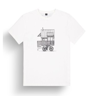 Picture D&S Bikehouse Tee natural white