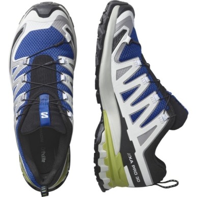 Salomon XA PRO 3D V9 nautical blue / alloy / dark citron