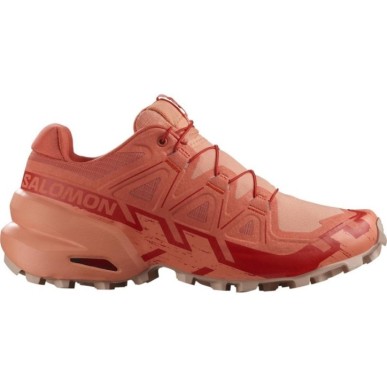 Salomon Speedcross 6 Femme emberglow / fusion coral / flame scarlet
