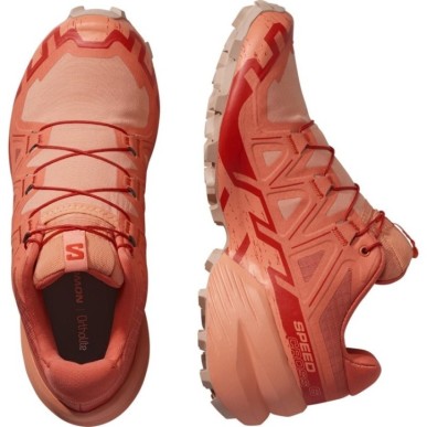 Salomon Speedcross 6 Femme emberglow / fusion coral / flame scarlet