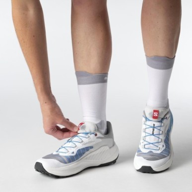 Salomon Genesis Femme white / lunar rock / transcend blue