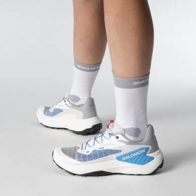 Salomon Genesis Femme white / lunar rock / transcend blue