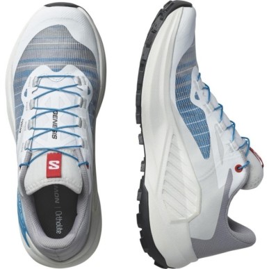Salomon Genesis Femme white / lunar rock / transcend blue