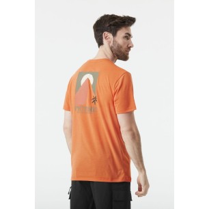 Picture Timont SS Urban Tech Tee dusty orange