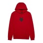 Fox Head Fleece Pullover flame red