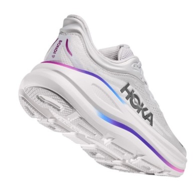 Hoka Bondi 9 Femme cosmic grey / white