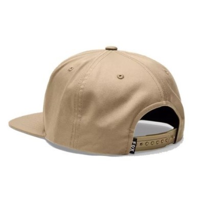 Fox Hello Future Snapback Hat iron brown