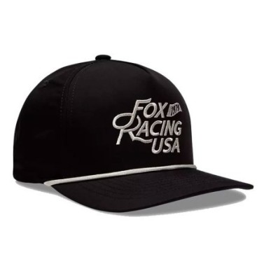 Fox Flag Rope Hat black