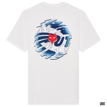 Fox Spiral SS Premium Tee optic white