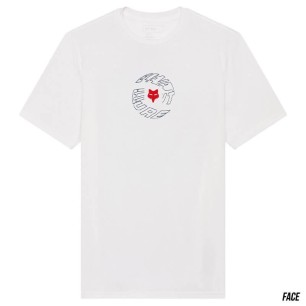 Fox Spiral SS Premium Tee optic white