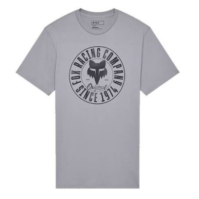 Fox Emblem SS Premium Tee steel gray
