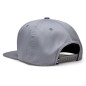 Fox Race Crew Snapback Hat steel gray