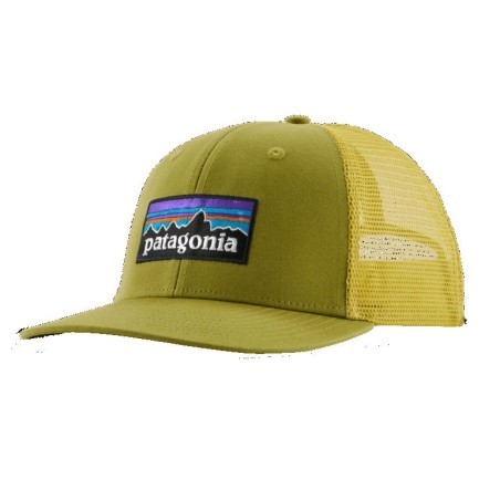 Patagonia P-6 Logo Trucker Hat graze green