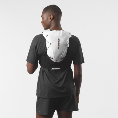 Salomon Advanced Skin 12 with flasks black