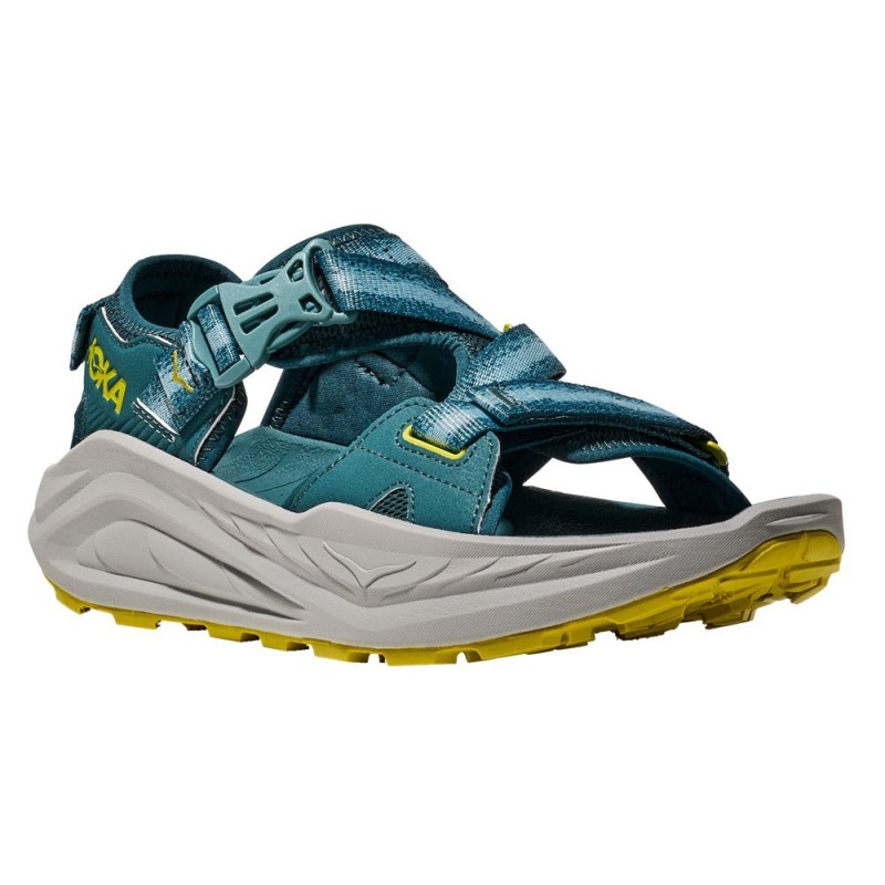 Hoka Infini Hike TC blue twilight / pea green