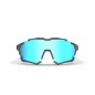 Lunettes Versatiler Photochromatic - VS001CB - noir - écran bleu miroir