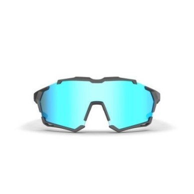 Lunettes Versatiler Photochromatic - VS001CB - noir - écran bleu miroir