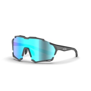 Lunettes Versatiler Photochromatic - VS001CB - noir - écran bleu miroir