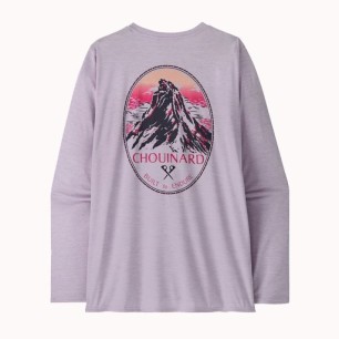 Patagonia L/S Cap Cool Daily Graphic Tee Femme foxglove purple