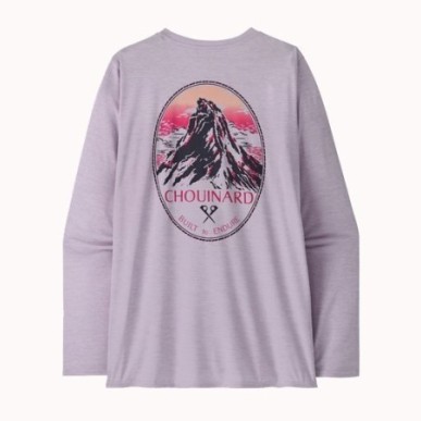 Patagonia L/S Cap Cool Daily Graphic Tee Femme foxglove purple