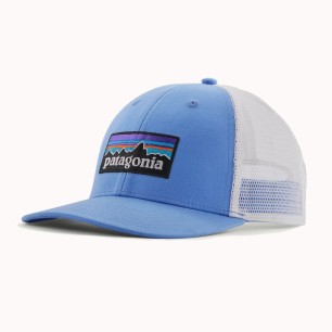 Patagonia P-6 Logo Lopro Trucker Hat abundant blue
