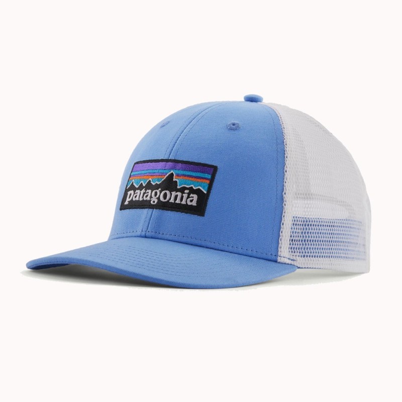 Patagonia P-6 Logo Lopro Trucker Hat abundant blue