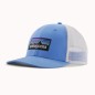 Patagonia P-6 Logo Lopro Trucker Hat abundant blue