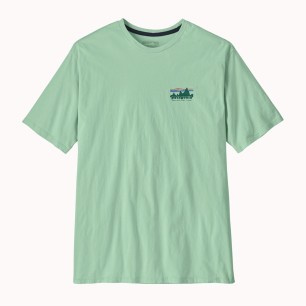 Patagonia 73 Skyline Organic Tee rinsed green