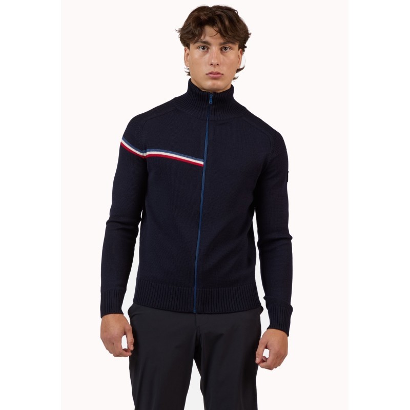 Rossignol Odysseus FZ Merino Sweater dark navy
