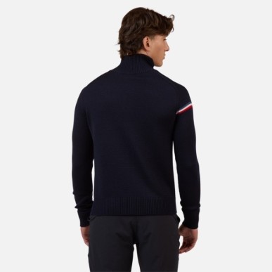 Rossignol Odysseus FZ Merino Sweater dark navy