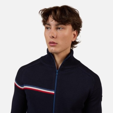Rossignol Odysseus FZ Merino Sweater dark navy