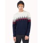 Rossignol Patterned CN Sweater dark navy