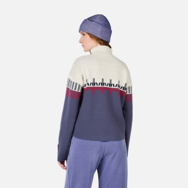 Rossignol Patterned TN Sweater Femme true night blue