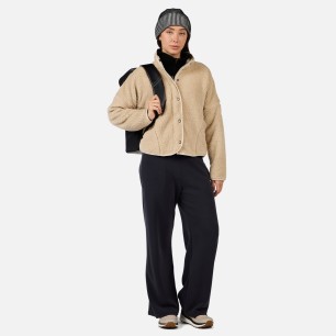 Rossignol Alltrack Snap Sherpa Jacket Femme fog