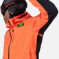 Rossignol Hero Blackside Insulated Jacket neon red