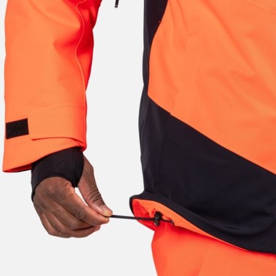 Rossignol Hero Blackside Insulated Jacket neon red