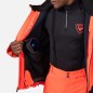 Rossignol Hero Blackside Insulated Jacket neon red