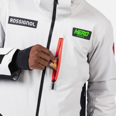 Rossignol Hero Blackside Insulated Jacket soft grey