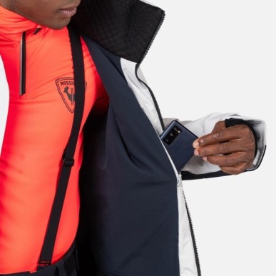 Rossignol Hero Blackside Insulated Jacket soft grey