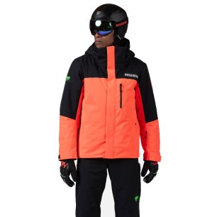 Rossignol Hero Velika Insulated Jacket neon red