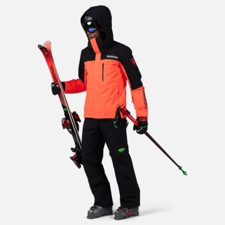 Rossignol Hero Velika Insulated Jacket neon red