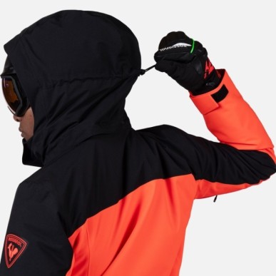 Rossignol Hero Velika Insulated Jacket neon red