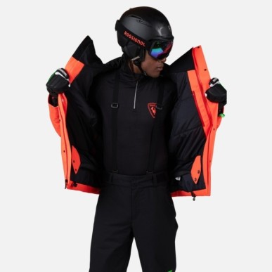 Rossignol Hero Velika Insulated Jacket neon red