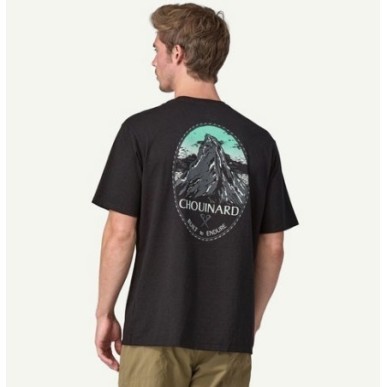 Patagonia Chouinard Crest Pocket Responsibili Tee ink black