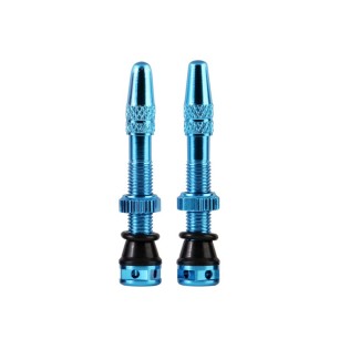 Paire de Valves Tubeless SB3 MK2 35mm Blue