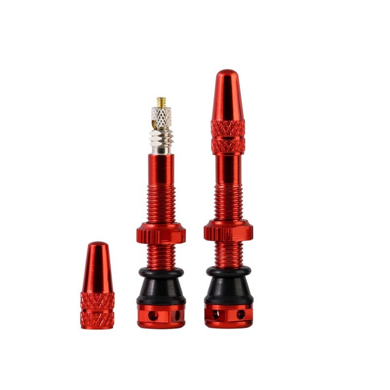Paire de Valves Tubeless SB3 MK2 35mm Red