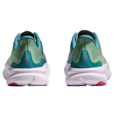 Hoka Mach 6 Femme jadeite / alpine blue